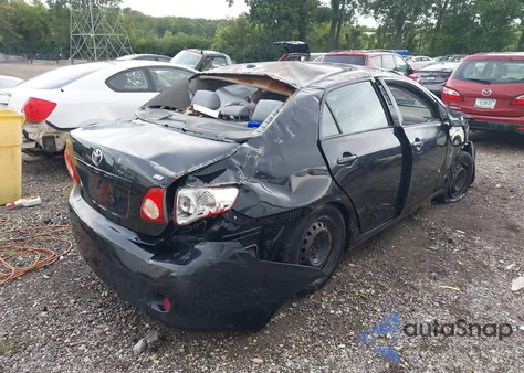 2010 Toyota Corolla Le from USA, damaged, VIN 1NXBU4EE1AZ290392